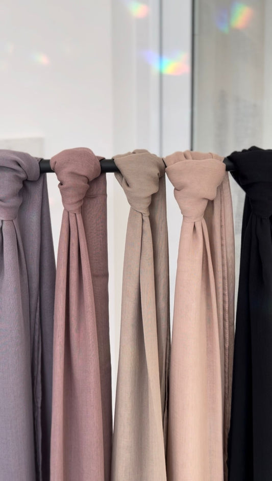 N°3 Hijab bundle (hijabx5 + capx5)